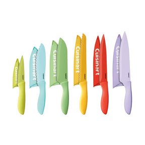 Set de Cuchillos con Recubrimiento de Cerámica de 12 pcs Advantage® C55-12PCER1 de Cuisinart®