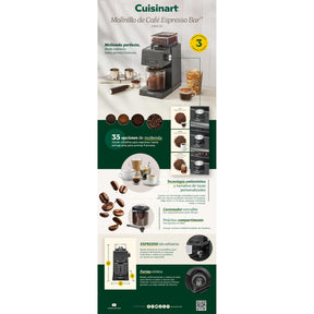 Molinillo de Café Espresso Bar™ CBM-22 de Cuisinart®