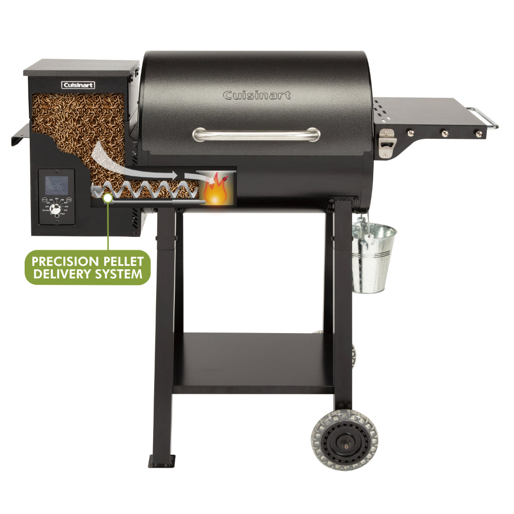 Parrilla Y Ahumador De Pellets De Madera 465 Pulg² Cpg-465 de Cuisinart®