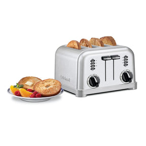 Tostador Metálico de 4 Rebanadas CPT-180 de Cuisinart®