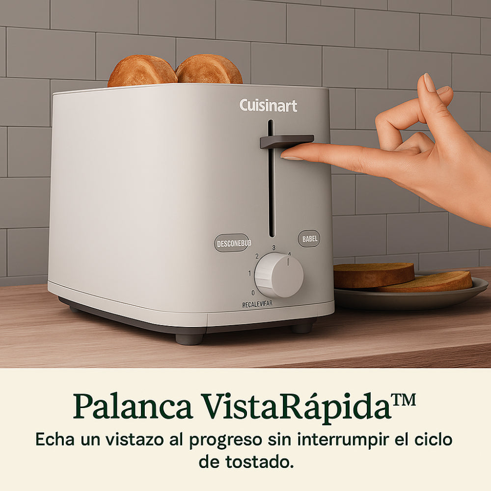 Tostador de 2 Rebanadas SOHO™ CPT-7TR de Cuisinart®