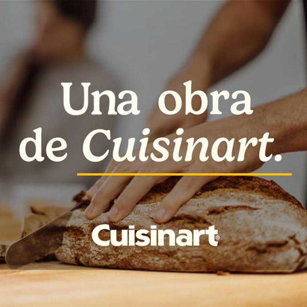 Pala Sólida Negra FusionPro Cuisinart® | Con Mango De Acero Inoxidable
