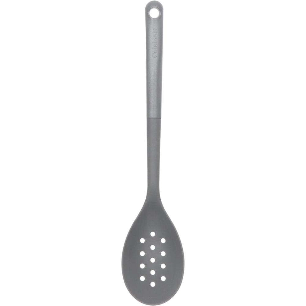 Cuchara Ranurada De Silicona Ggc Con Mango De Rpet