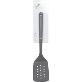 Espátula Ranurada De Silicona Ggc Con Mango De Rpet