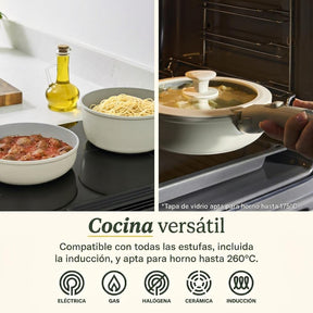 Set de Ollas 13 Pzs Clicksmart mango desmontable D53C-13BG de Cuisinart®