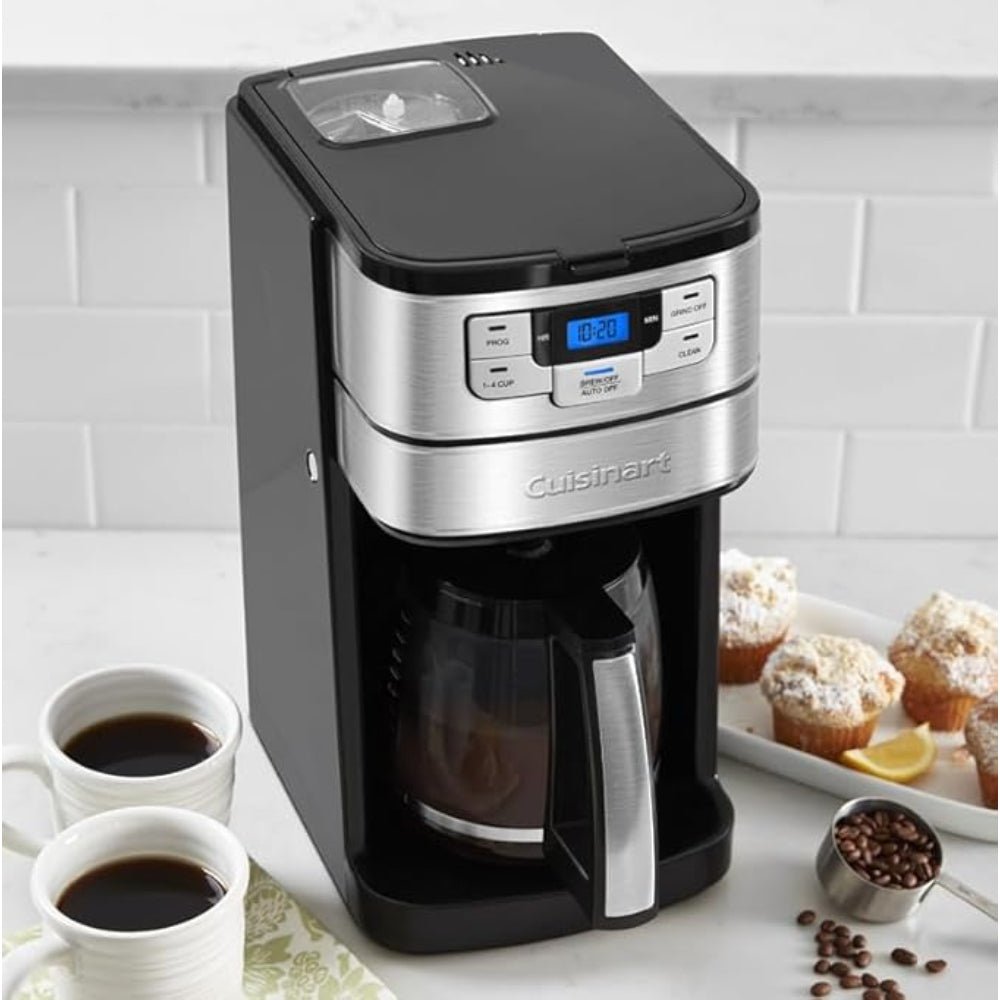 Cafetera Automática de 12 tazas Grind & Brew™ DGB-400 de Cuisinart
_004
