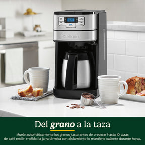 Cafetera Automática De 10 Tazas Grind & Brew™ Dgb-450 De Cuisinart_007