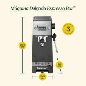 Máquina Delgada Espresso Bar™ EM-160 de Cuisinart®