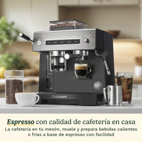 Máquina Grind & Brew™ Espresso Bar™ EM-640C de Cuisinart®