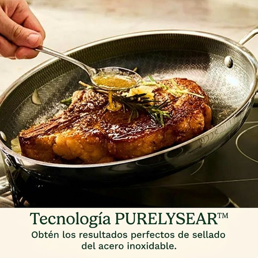 Sartén de Acero Inoxidable FusionPlus™ de 8" FPS22-20C de Cuisinart®
