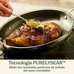 Sartén de Acero Inoxidable FusionPlus™ de 8" FPS22-20C de Cuisinart®