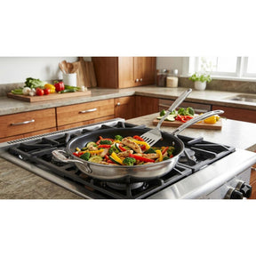 Sartén Antiadherente Multiclad Pro De Tres Capas Acero Inoxidable 12" Cuisinart_002