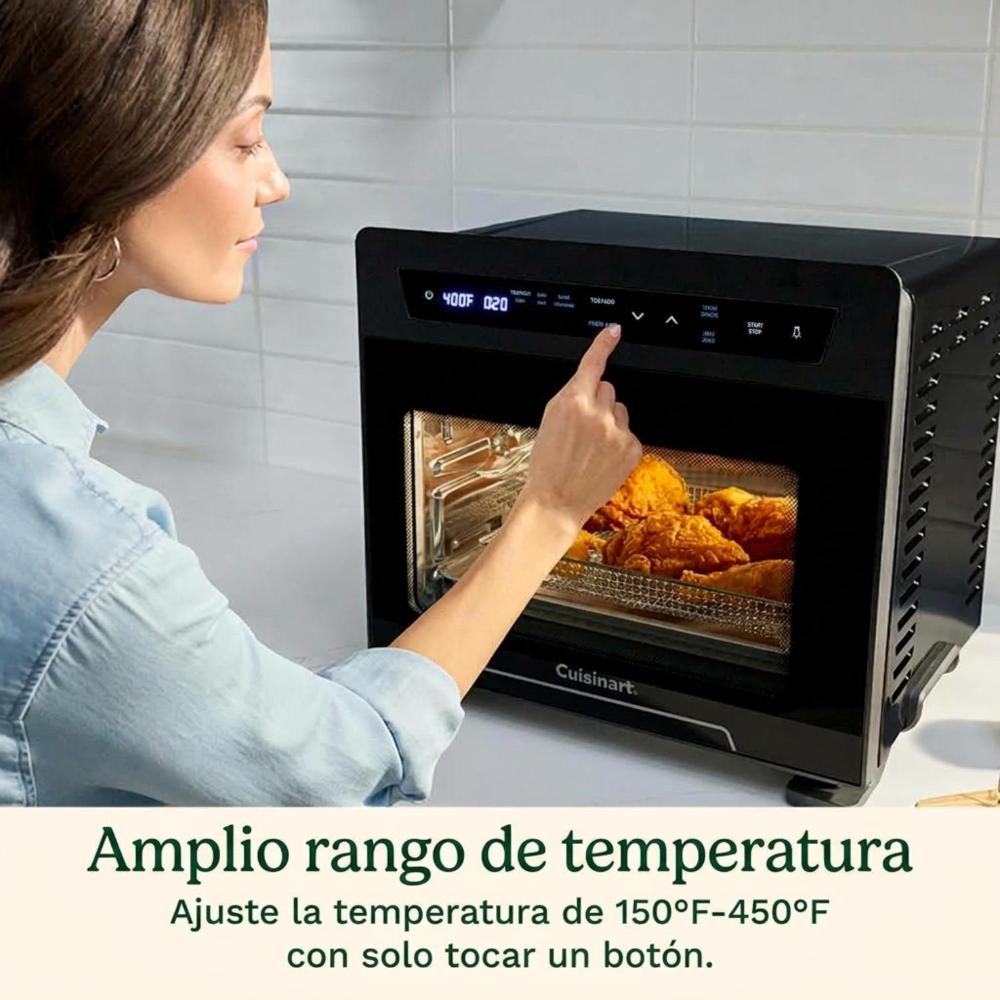 Horno, Tostador y AirFryer Digital 10 en 1 TOA-110 de Cuisinart®