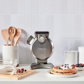 Waflera Maker Vertical Gris Cuisinart WAF-V100_006