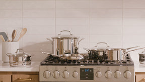 Set de Ollas de Acero Inoxidable de 11 pcs Chef's Classic™ 77-11G de Cuisinart®