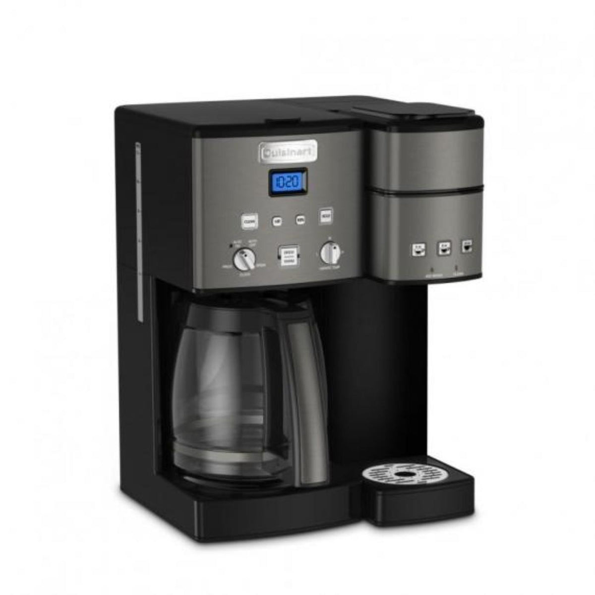 Cafetera Automática de 12 tazas e Individual Coffee Center®️ SS-15BK de Cuisinart®️_002