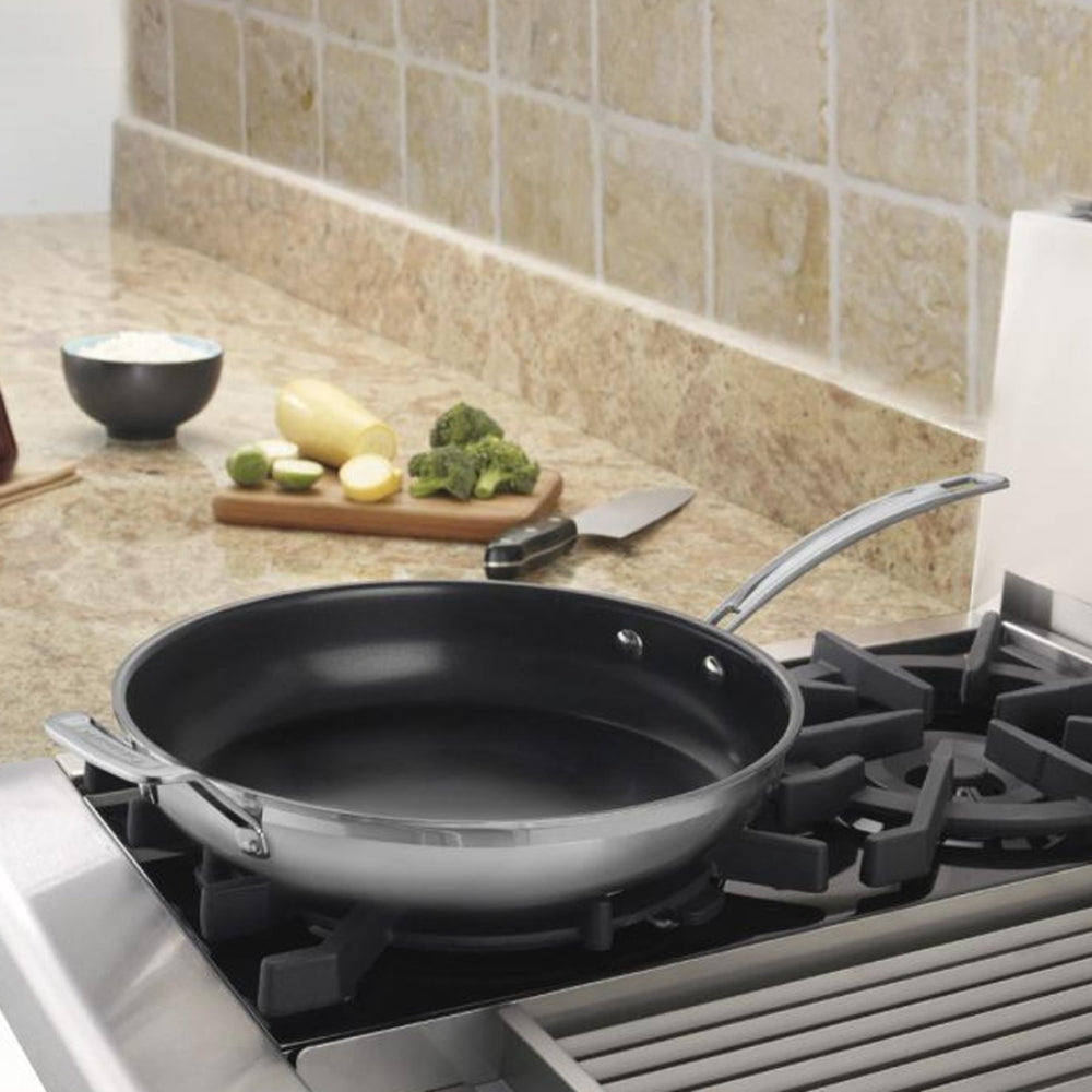 Sartén Antiadherente Multiclad Pro De Tres Capas Acero Inoxidable 12" Cuisinart_003
